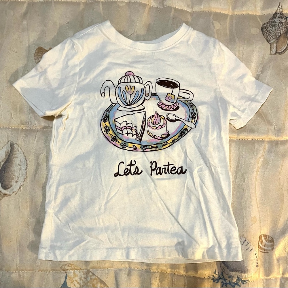 Bundle of 5 Toddler Girls Play Tees, Size 5T - Picture 6 of 6